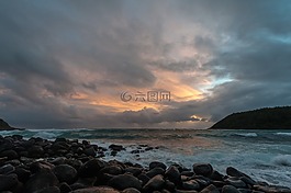 云,天空,海洋