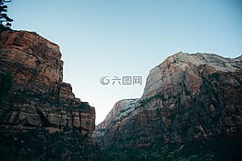 山,小山,石
