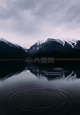 山,天空,景觀