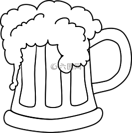啤酒,杯,玻璃