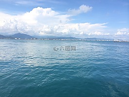 海南三亚,西岛,大海