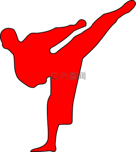 武術(shù),紅色,斗爭