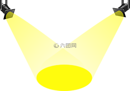 聚光燈,照明,燈