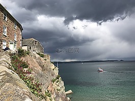 石,海岸,英格蘭