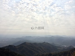 天空,霞光,云彩