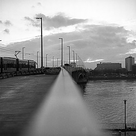 河,城市,橋
