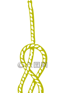 結(jié),黃色,繩