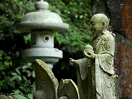 兒童的監護人神,石頭,山