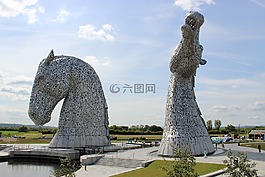 kelpies,苏格兰,马