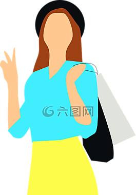 女子,購(gòu)物,快樂(lè)