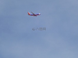 飛機(jī),云,天空