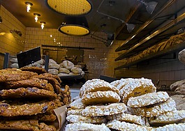 面包,貝克,面包店