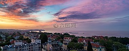 日落,索波特,背景