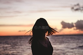 人,女子,女孩