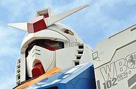 機(jī)器人,天空,日本