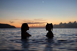 人,女孩,婦女