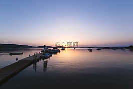 山,天空,海
