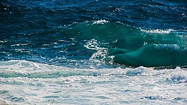 波,海,岸