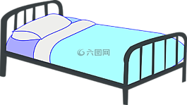 床,幀,金屬