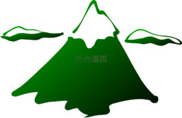 山,高峰,雪