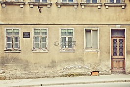 hauswand,門,老