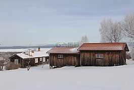 全白,封面,雪