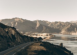 山,高原,云