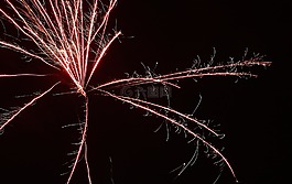 煙花爆竹,電臺(tái),除夕