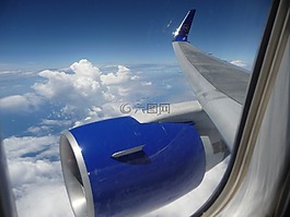 云,飛行,天空