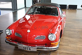 汽車城沃爾夫斯堡,紅色,oldtimer