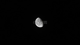 月亮,空間,夜