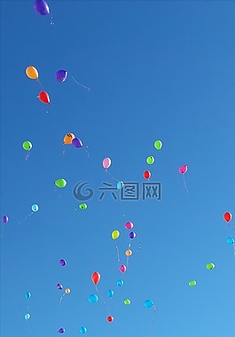 空氣,氣球,浮動(dòng)