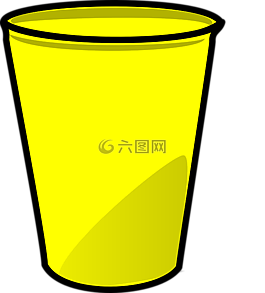 杯,塑料,紙