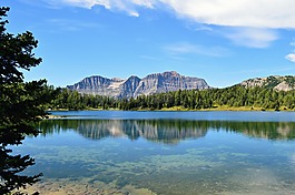 湖,水,藍色
