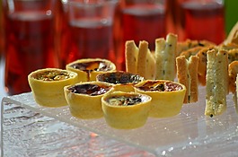 小点心,开胃,品尝