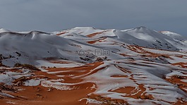 自然,全景,雪
