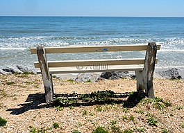 座椅,海灘,查看