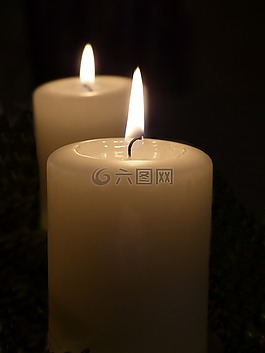 蠟燭,燭火,火焰