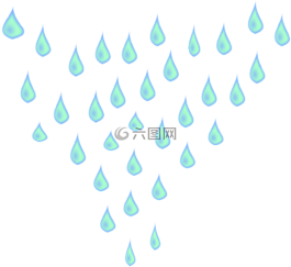 雨,滴,下降