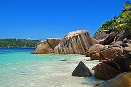 海,岸,海灘