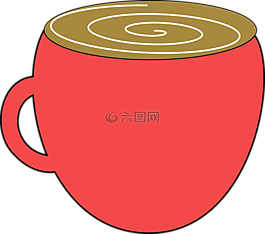 杯,咖啡,熱巧克力