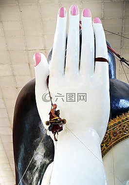 佛,buddhaputzer,手