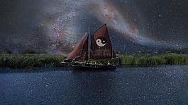 船舶,平衡,星星