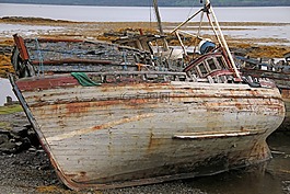 船舶,殘骸,蘇格蘭