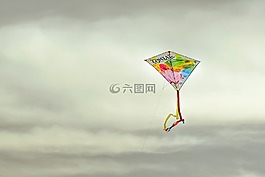 风筝,多彩,飞行