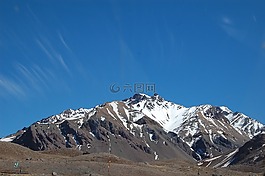 安第斯山脈,山,阿根廷