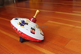 旋轉(zhuǎn)玩具,木地板,玩具
