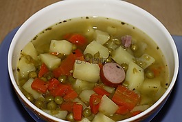 豌豆湯,湯,燉