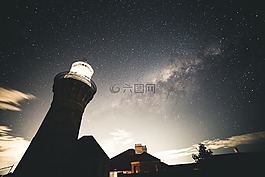 燈塔,黑暗,夜