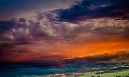 云,太陽,天空